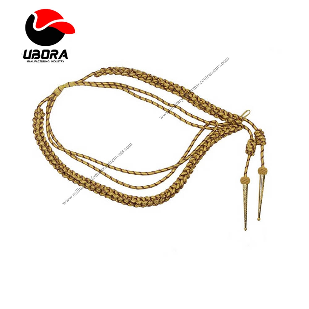 unique Article thread braided dress shoulder cord aiguillettes Shoulder Aiguillette, Military Safety